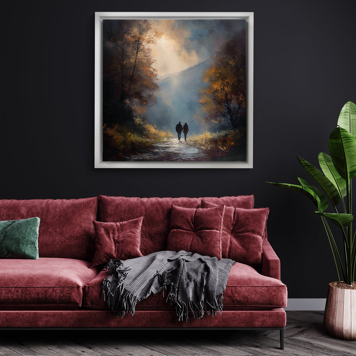 The Way Back Home - Canvas Print