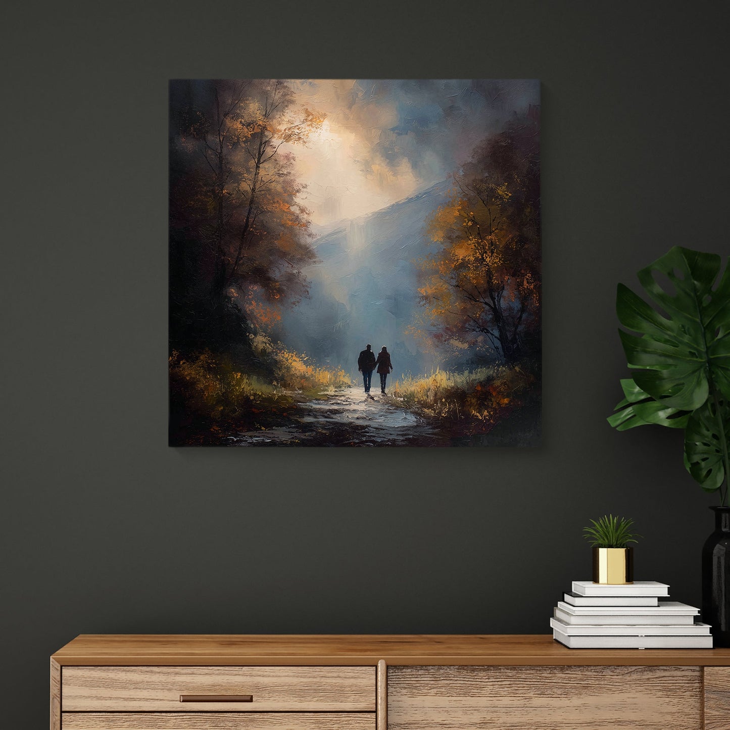 The Way Back Home - Canvas Print