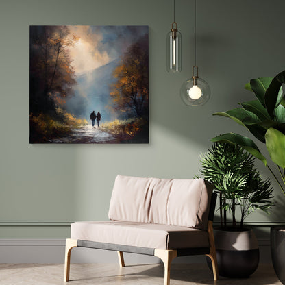 The Way Back Home - Canvas Print