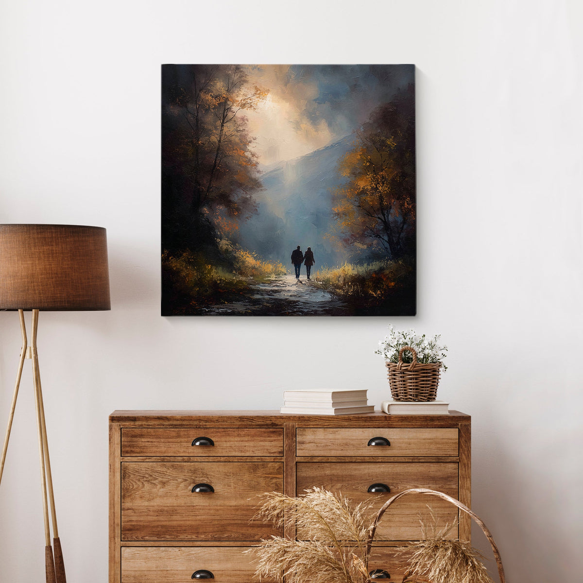 The Way Back Home - Canvas Print