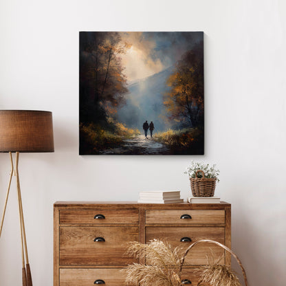 The Way Back Home - Canvas Print