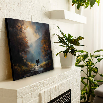 The Way Back Home - Canvas Print