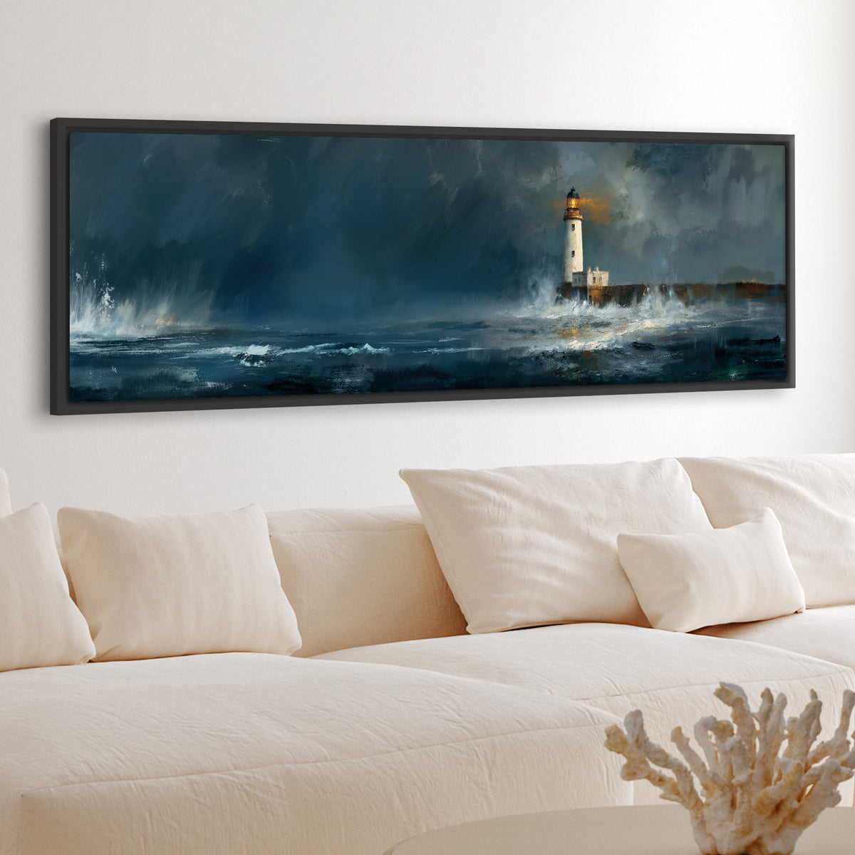 Guiding Light - Panoramic Canvas Print (60” x 20”)