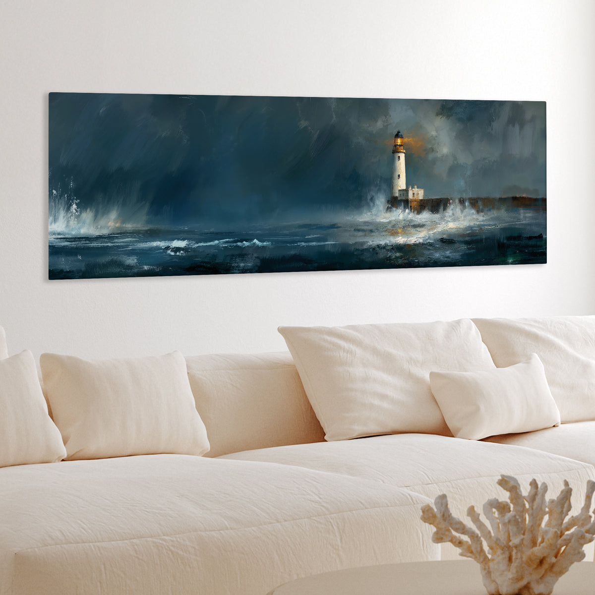 Guiding Light - Panoramic Canvas Print (60” x 20”)