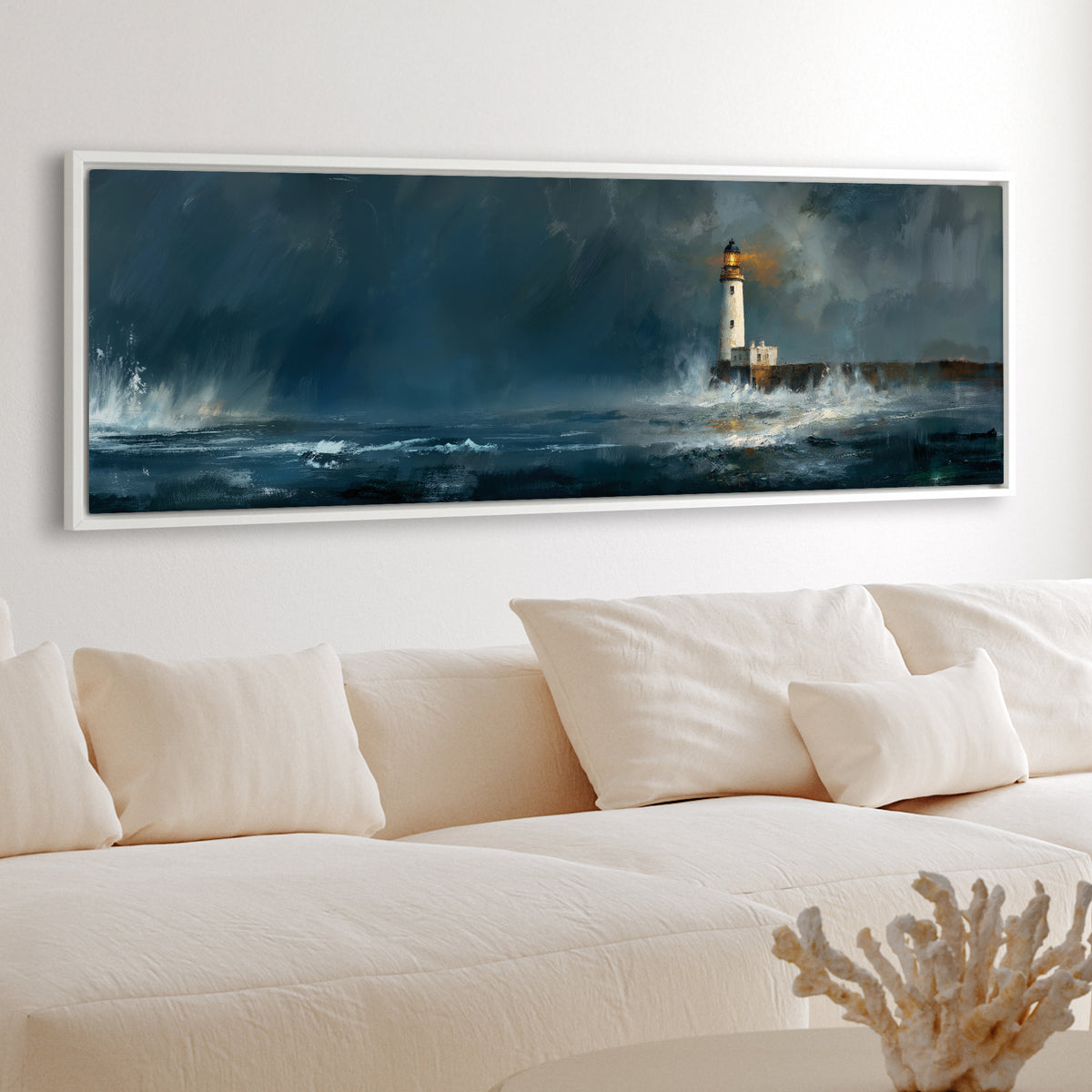 Guiding Light - Panoramic Canvas Print (60” x 20”)