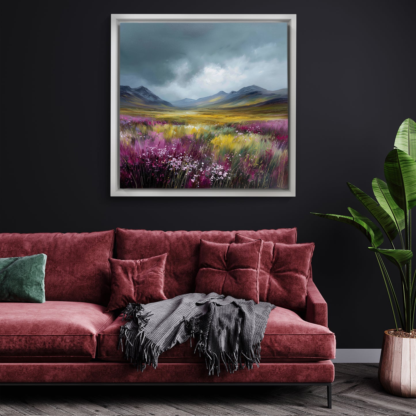 Highland Bloom - Canvas Print