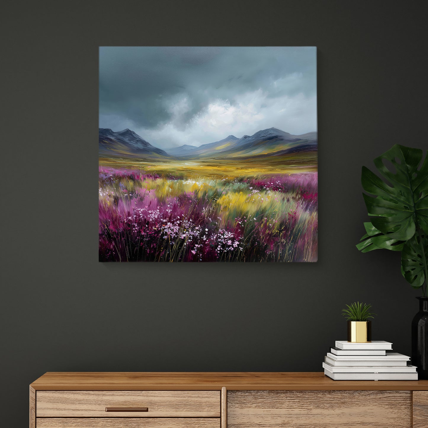 Highland Bloom - Canvas Print