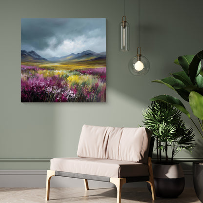 Highland Bloom - Canvas Print