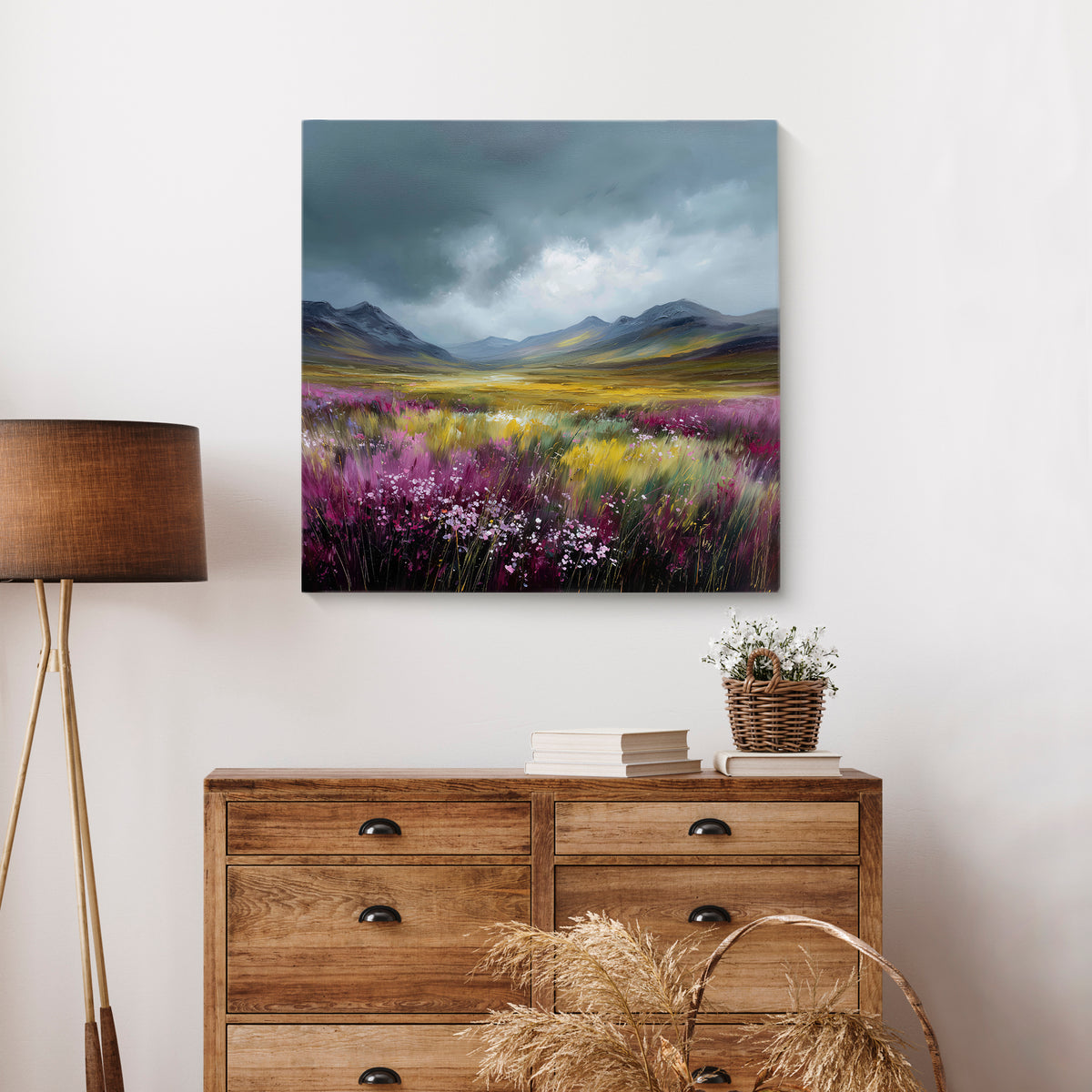 Highland Bloom - Canvas Print
