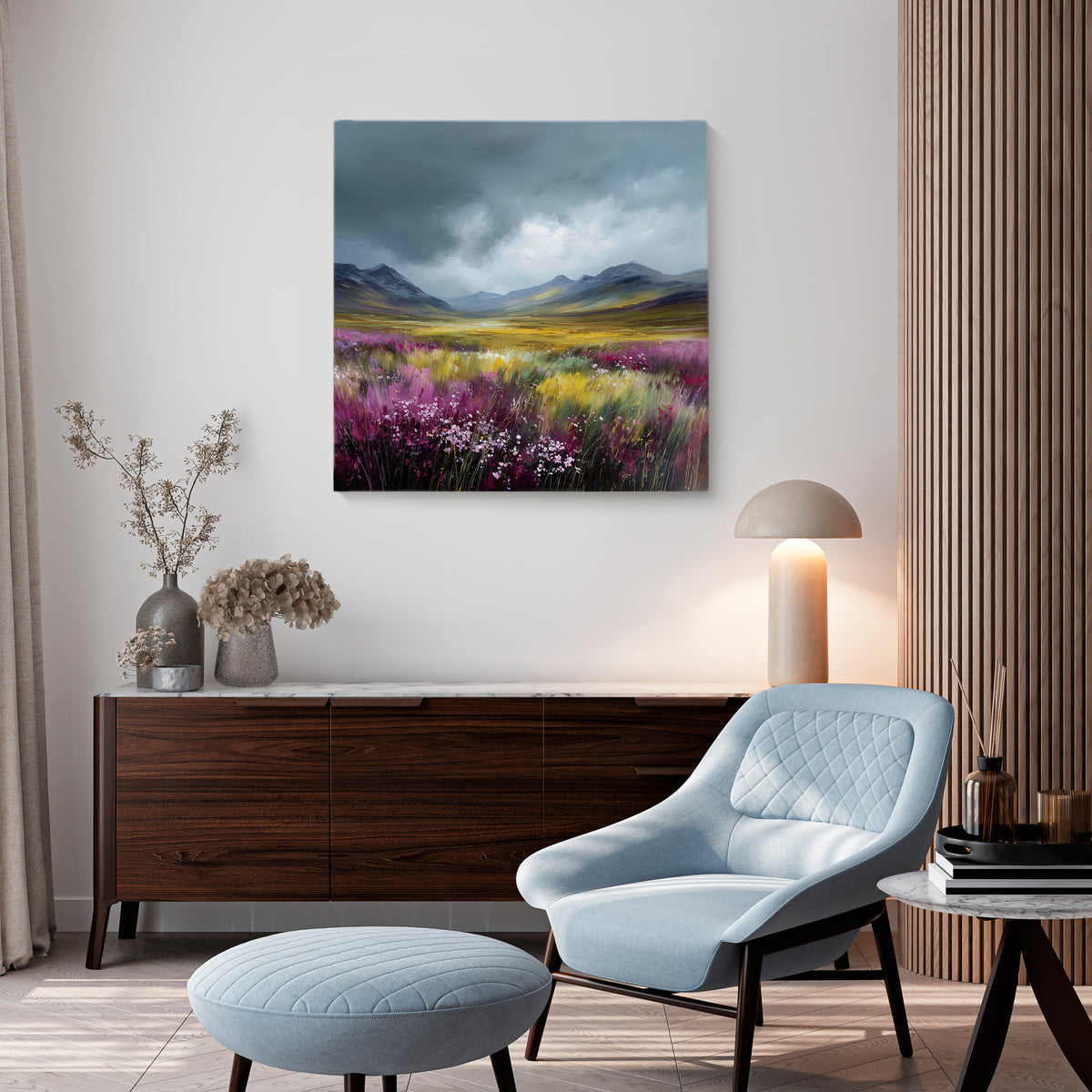 Highland Bloom - Canvas Print