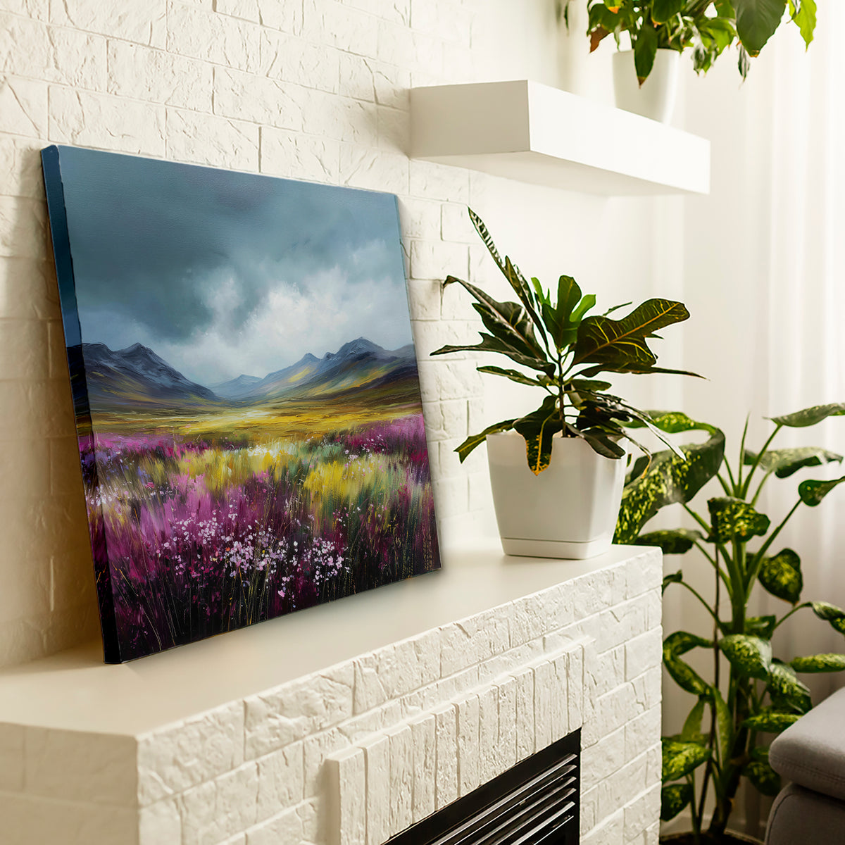 Highland Bloom - Canvas Print