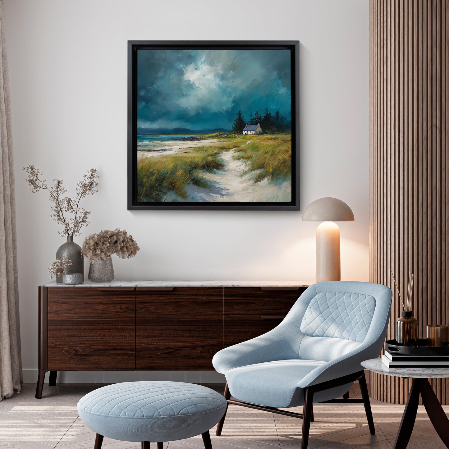 The Place By The Pines - Canvas Print