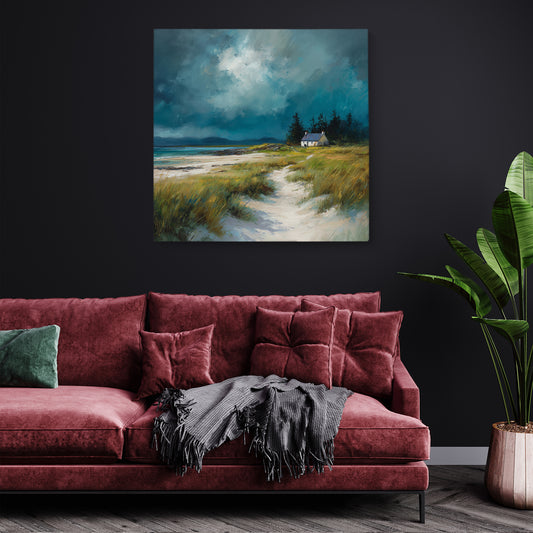 The Place By The Pines - Canvas Print