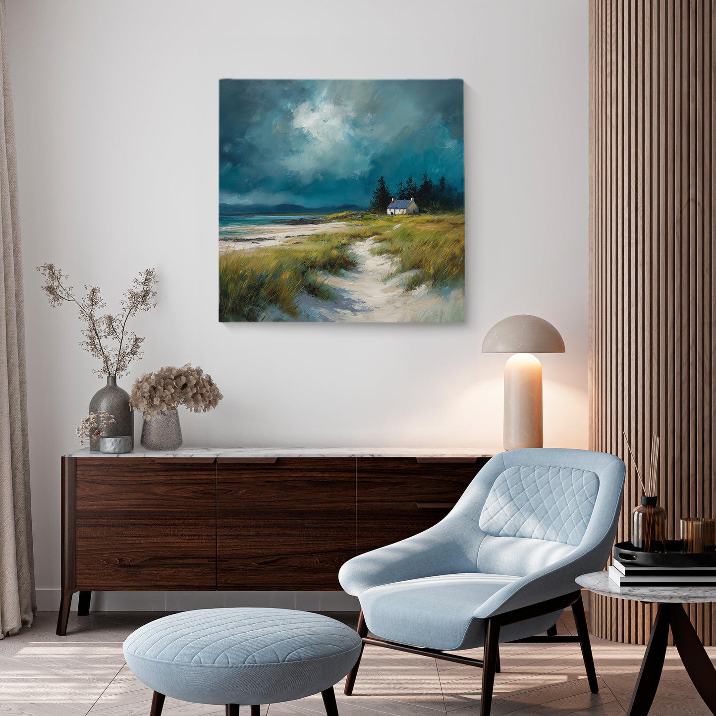 The Place By The Pines - Canvas Print
