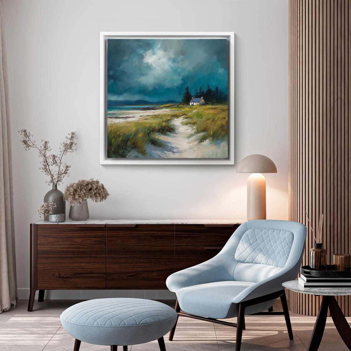 The Place By The Pines - Canvas Print