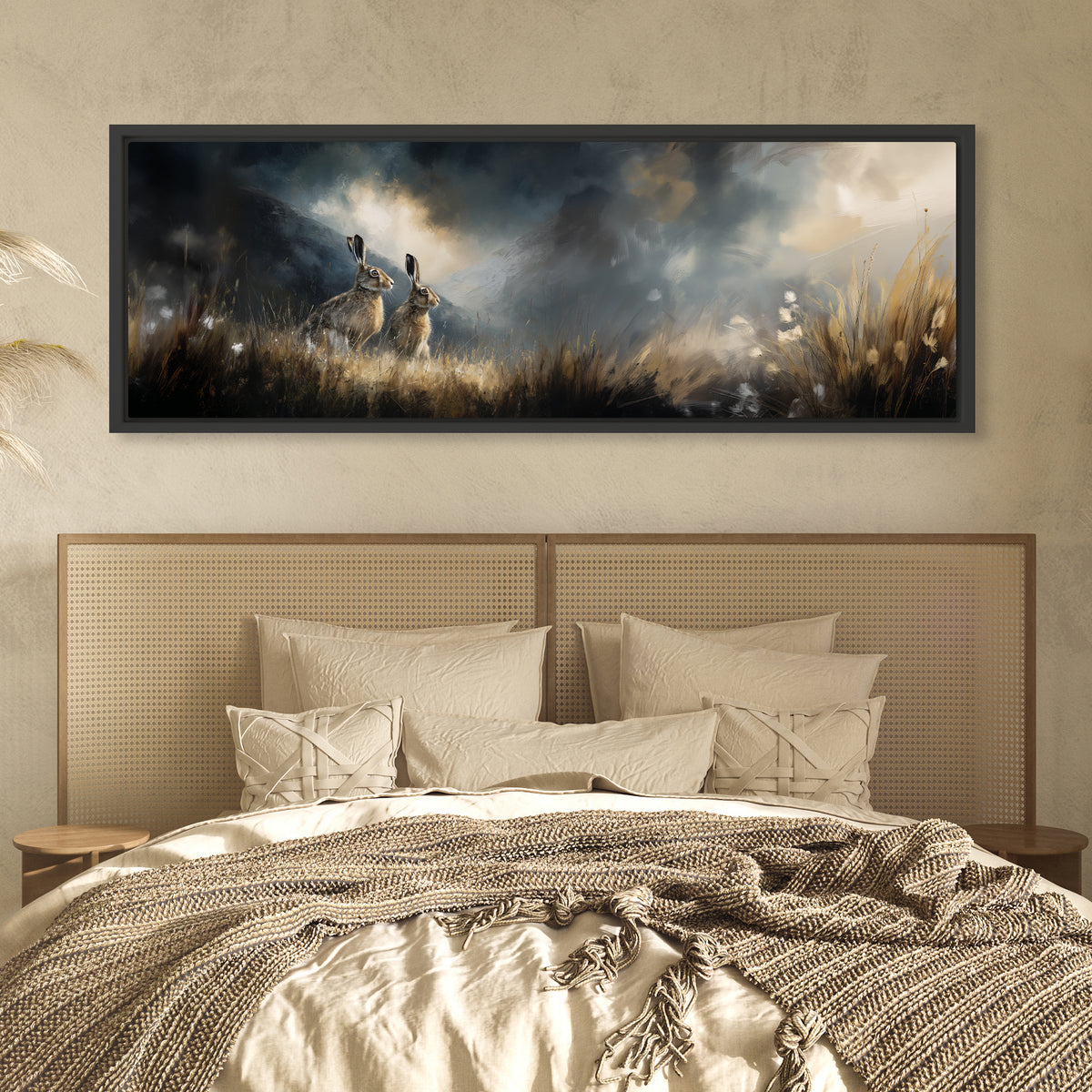 Wild & Watchful - Panoramic Canvas Print (60” x 20”)