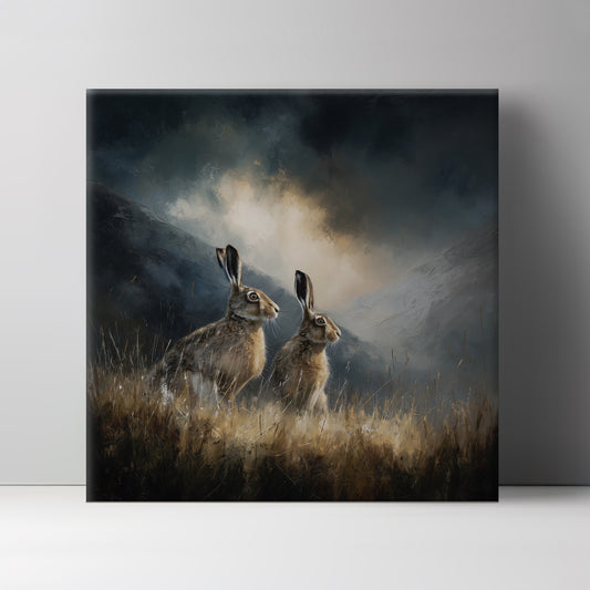 Wild & Watchful - Canvas Print