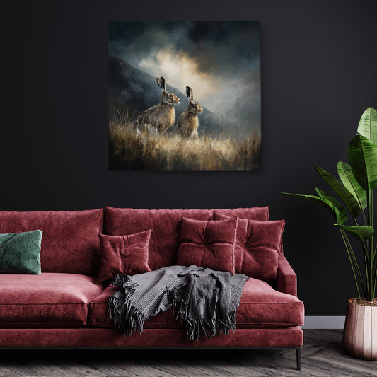 Wild & Watchful - Canvas Print