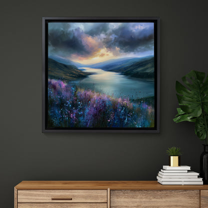 Long Loch View - Canvas Print