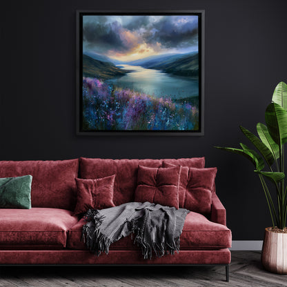 Long Loch View - Canvas Print