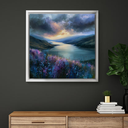 Long Loch View - Canvas Print