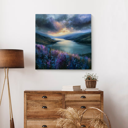 Long Loch View - Canvas Print