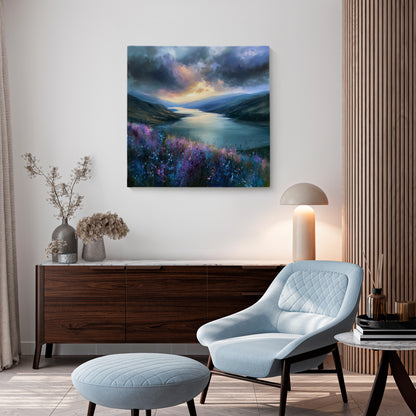 Long Loch View - Canvas Print