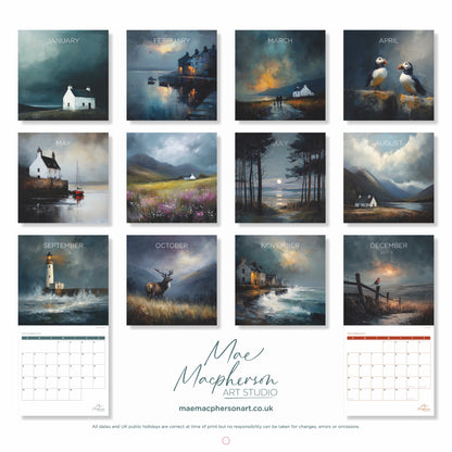 Official 2027 Mae Macpherson Calendar