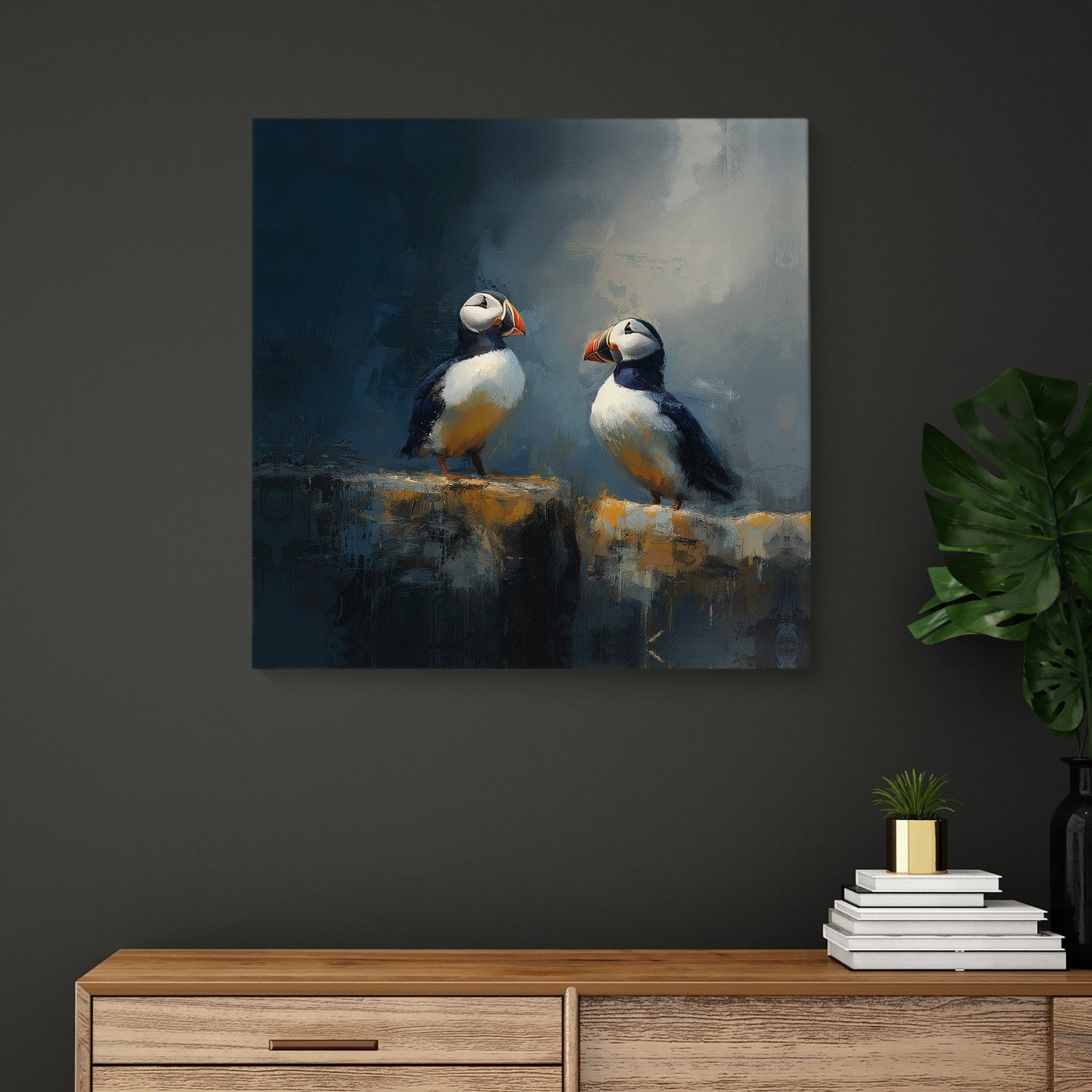 Puffin Rock - Canvas Print